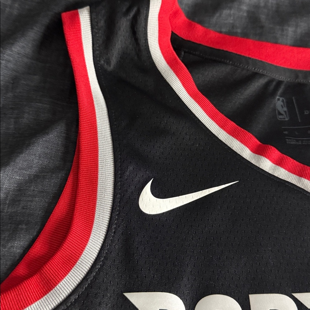 Portland Trail Blazers #27 Jusuf Nurkic Home NBA Nike Swingman Jersey - Picture 4 of 9